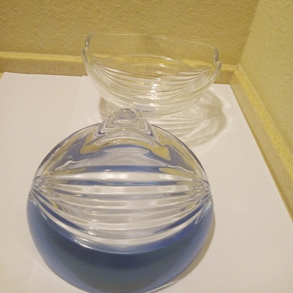 Large Anna Hutte Bleikristall Lead Crystal Candy Dish. - Picture 5 of 5